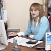 на работе