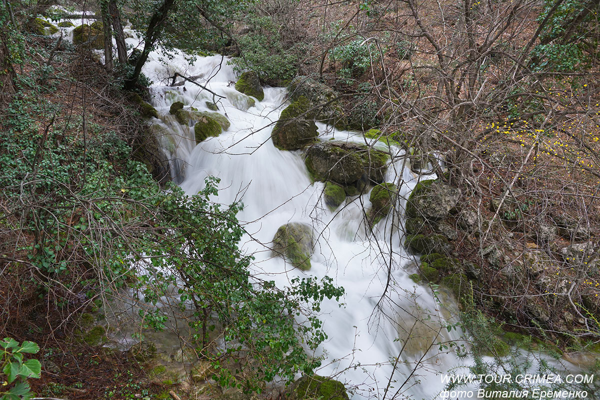 Полноводные крымские водопады. Апрель 2021г. Полноводные крымские водопады. Апрель 2021г.